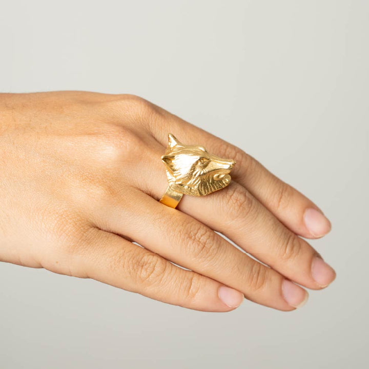 Anillo Instinto Dorado