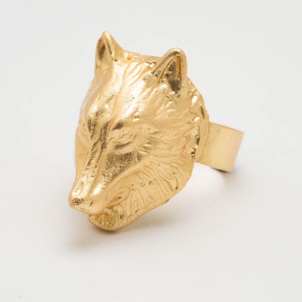 Anillo Zarpa Dorado