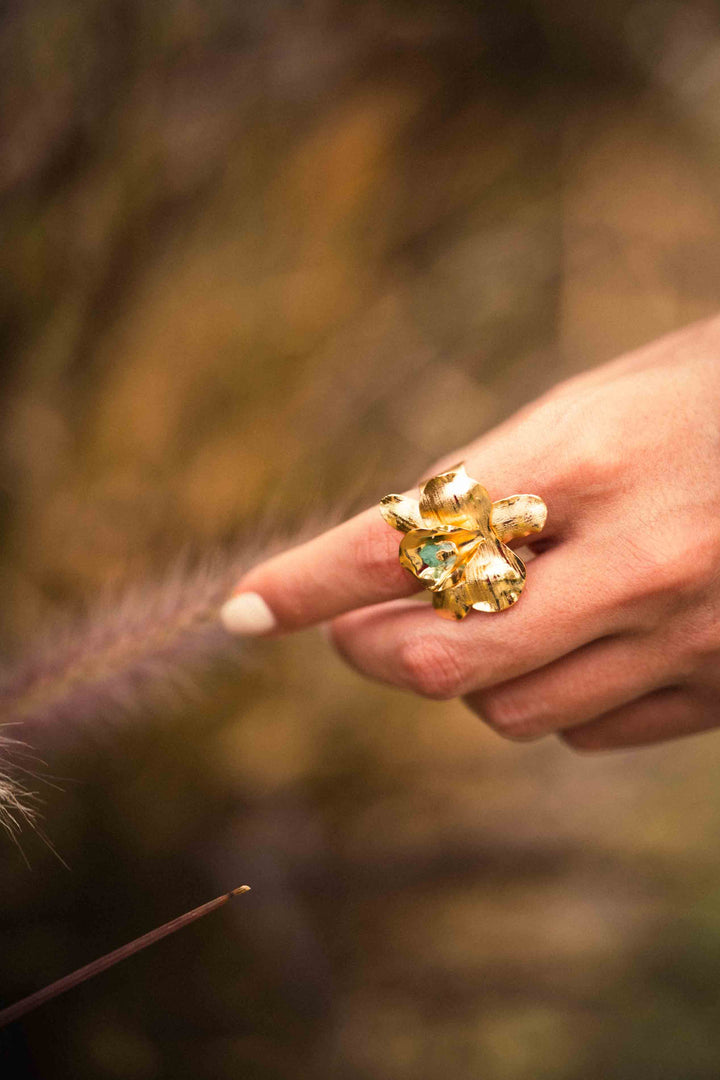 Anillo Evania Dorado