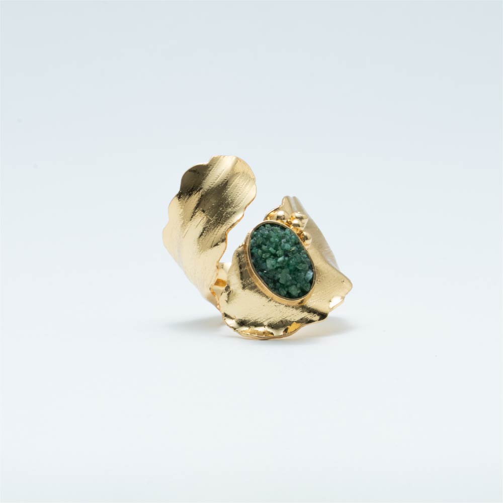 Anillo Noria Dorado