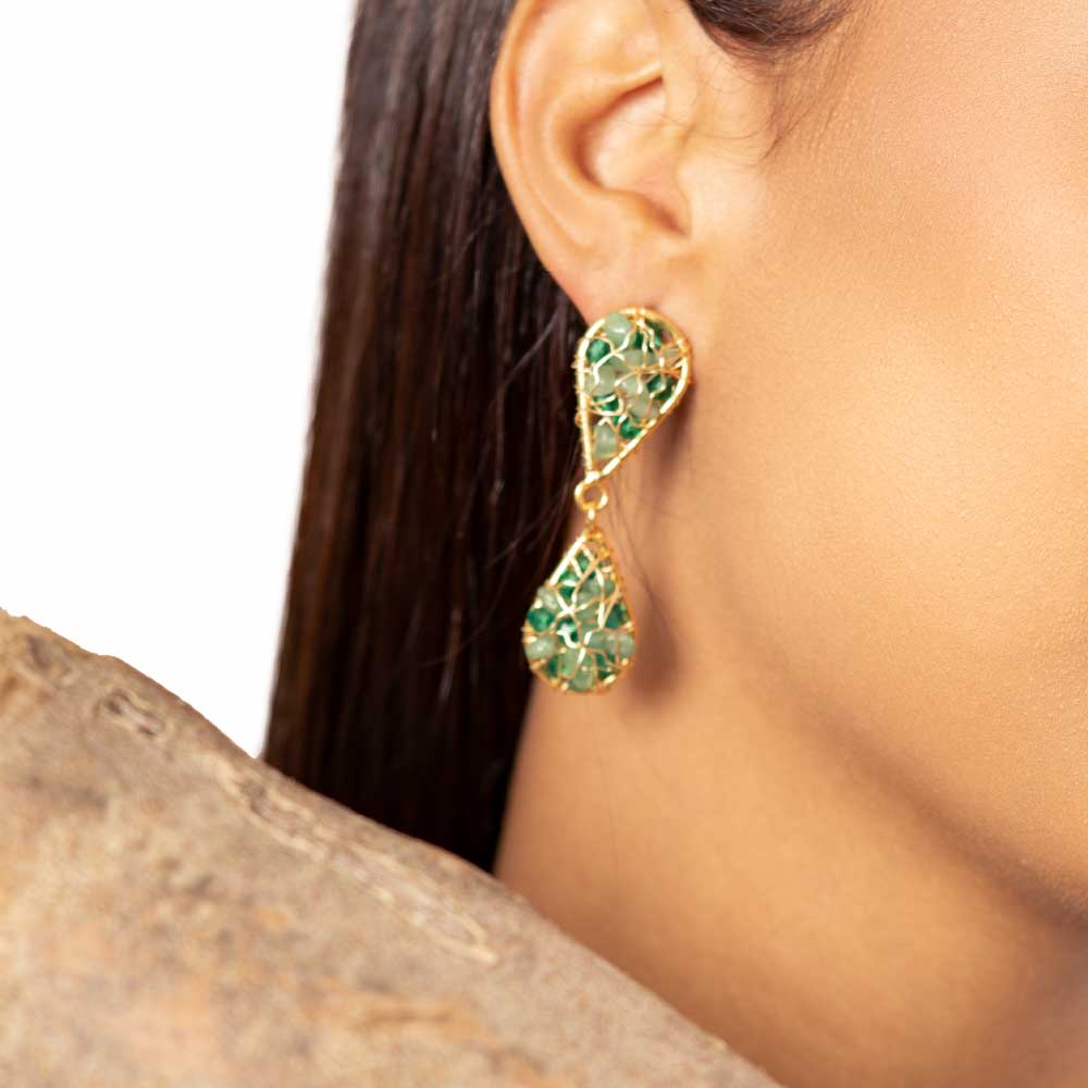 Aretes Piedra Picada