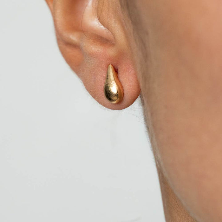 Aretes Topo Lumen Dorados