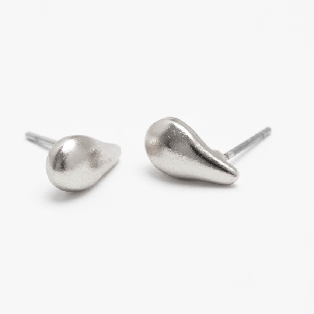 Aretes Topo Lumen Plateado
