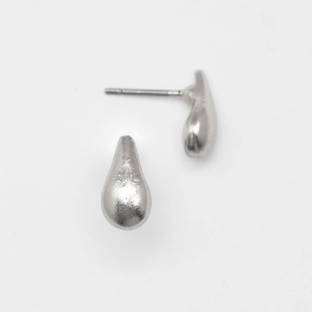 Aretes Topo Lumen Plateado