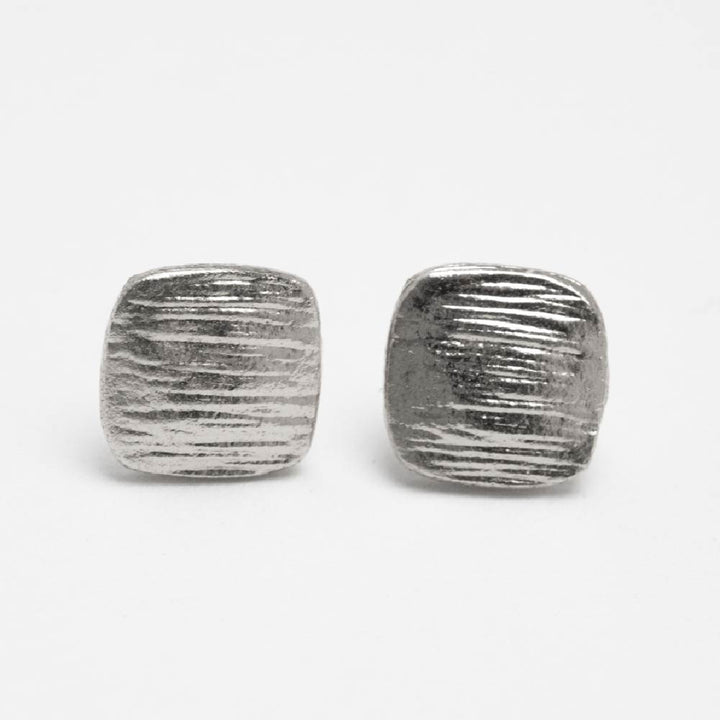 Aretes Pulso Plateado