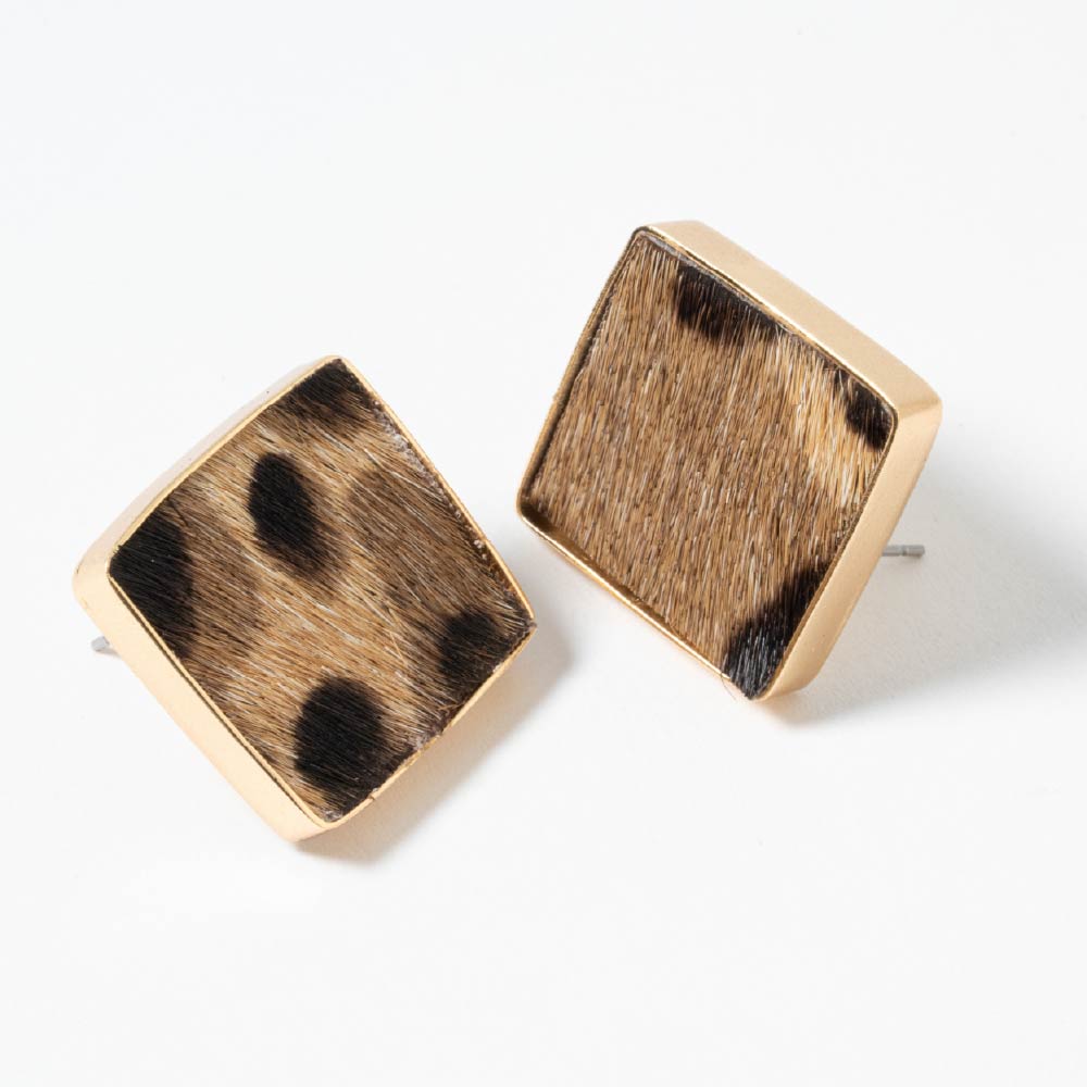 Aretes Topo Reflejo Nocturno