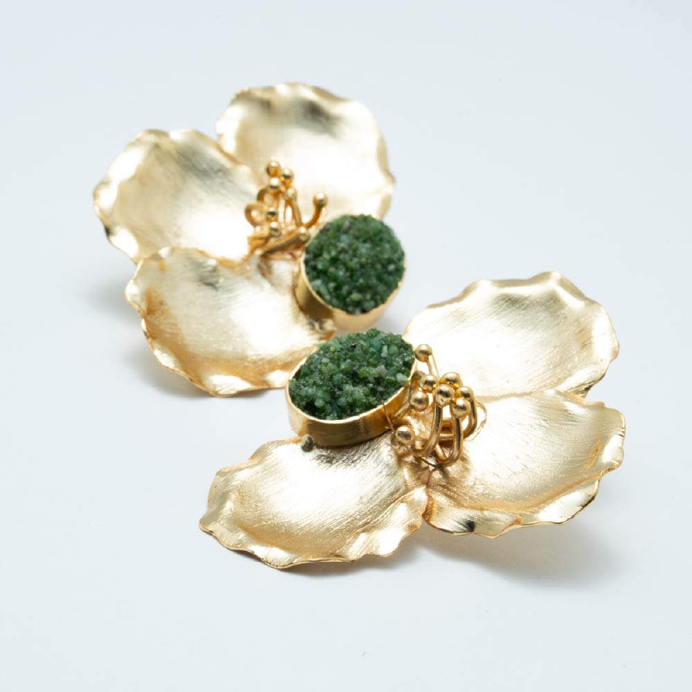 Aretes Flor Origen