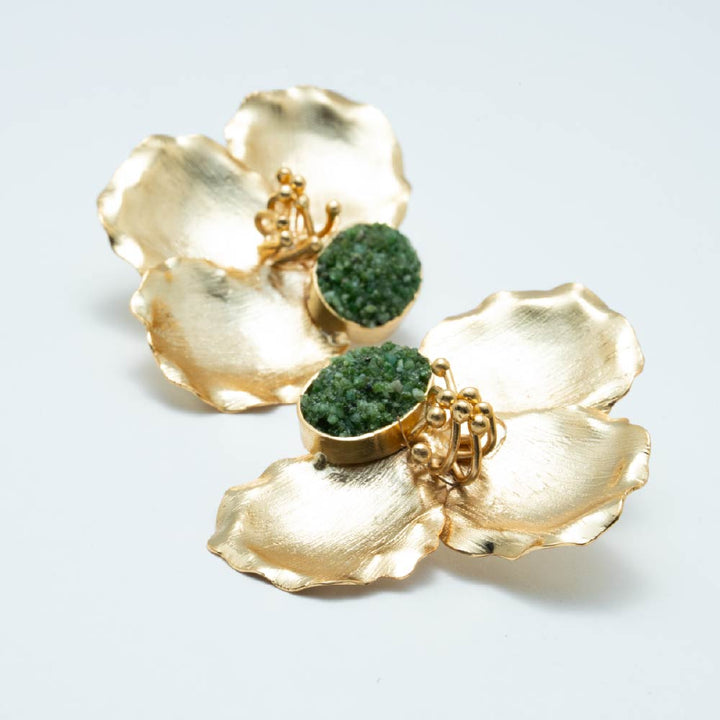 Aretes Flor Origen
