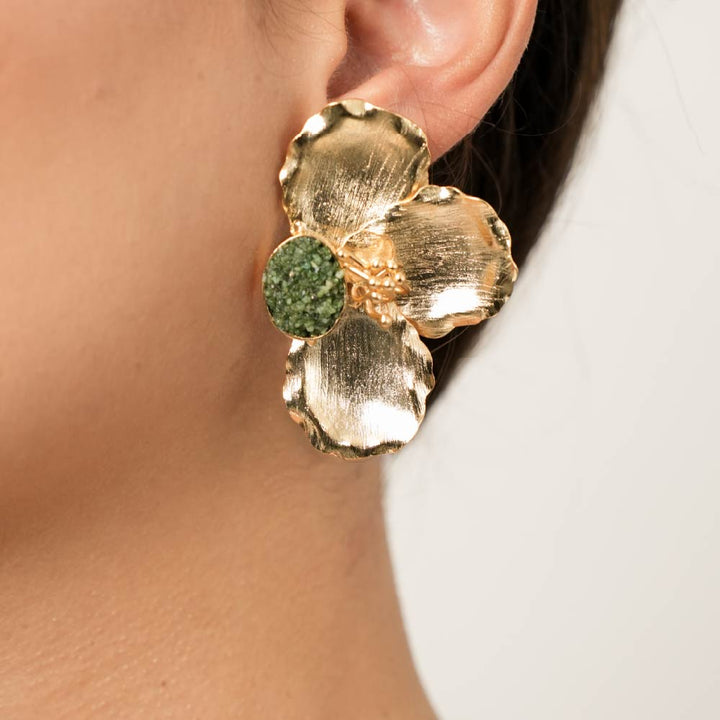 Aretes Flor Origen