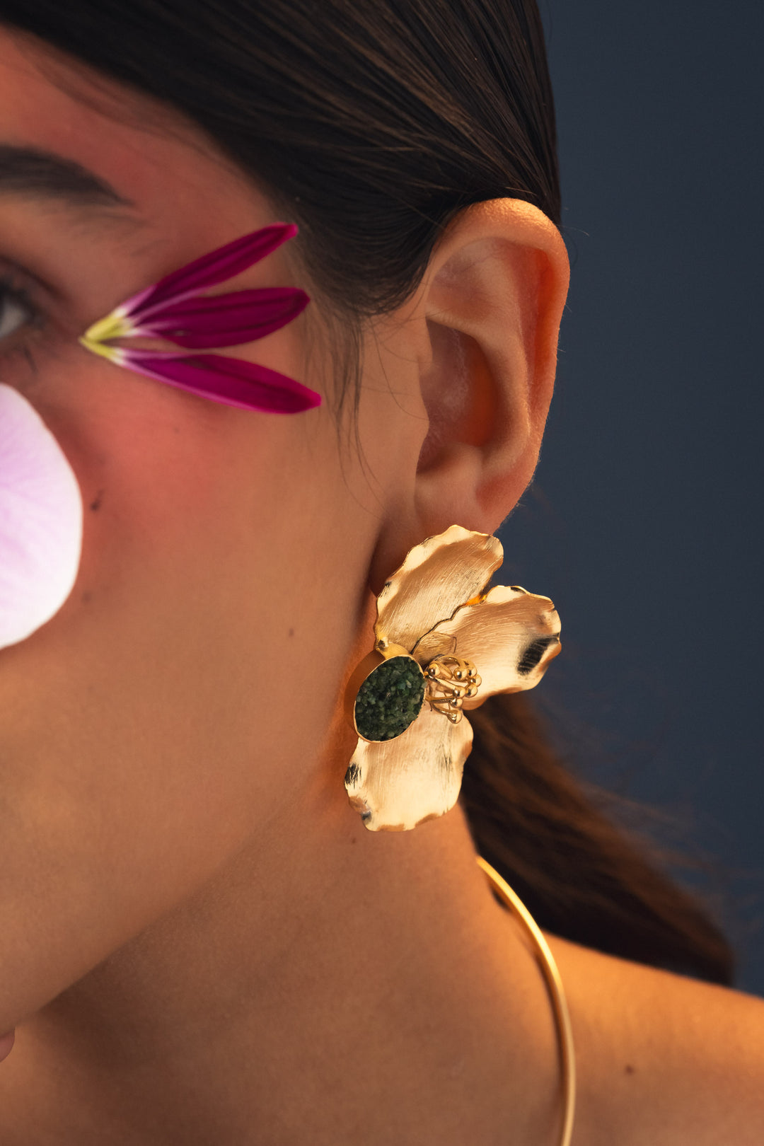Aretes Flor Origen
