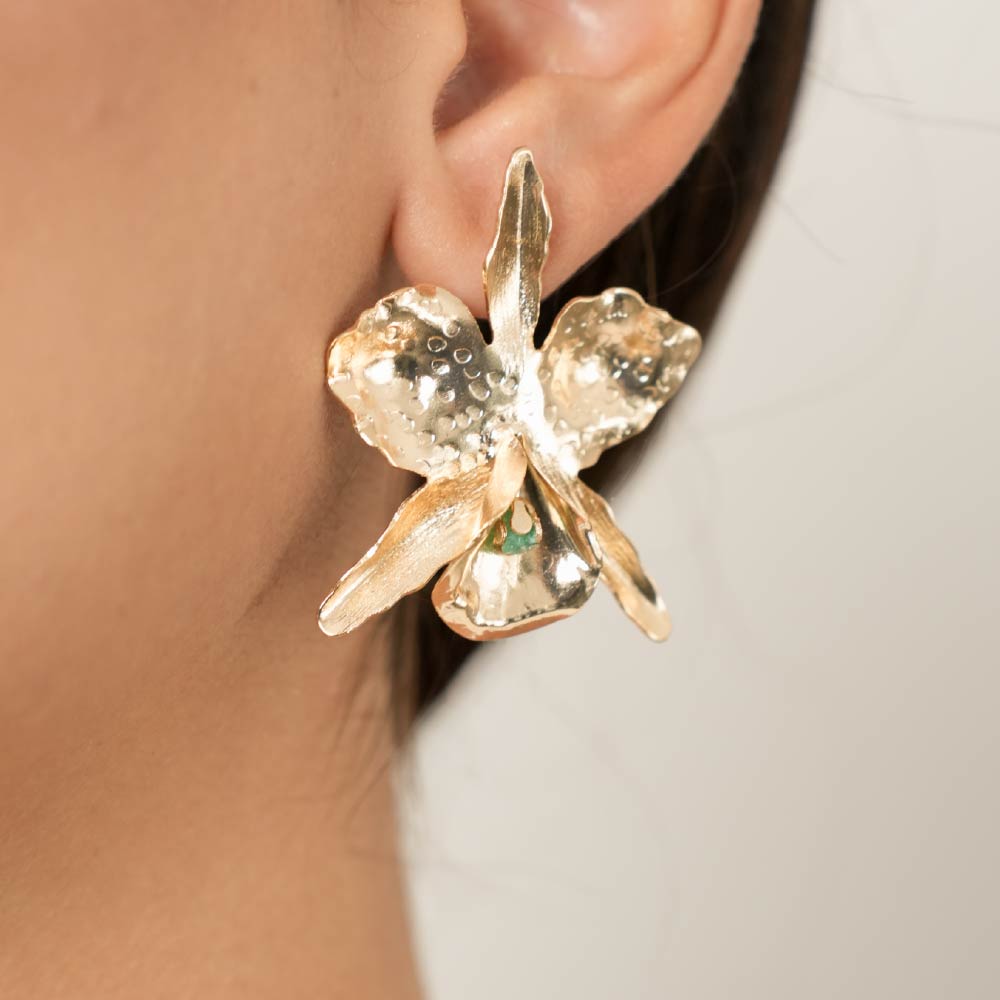 Aretes Auria Dorados