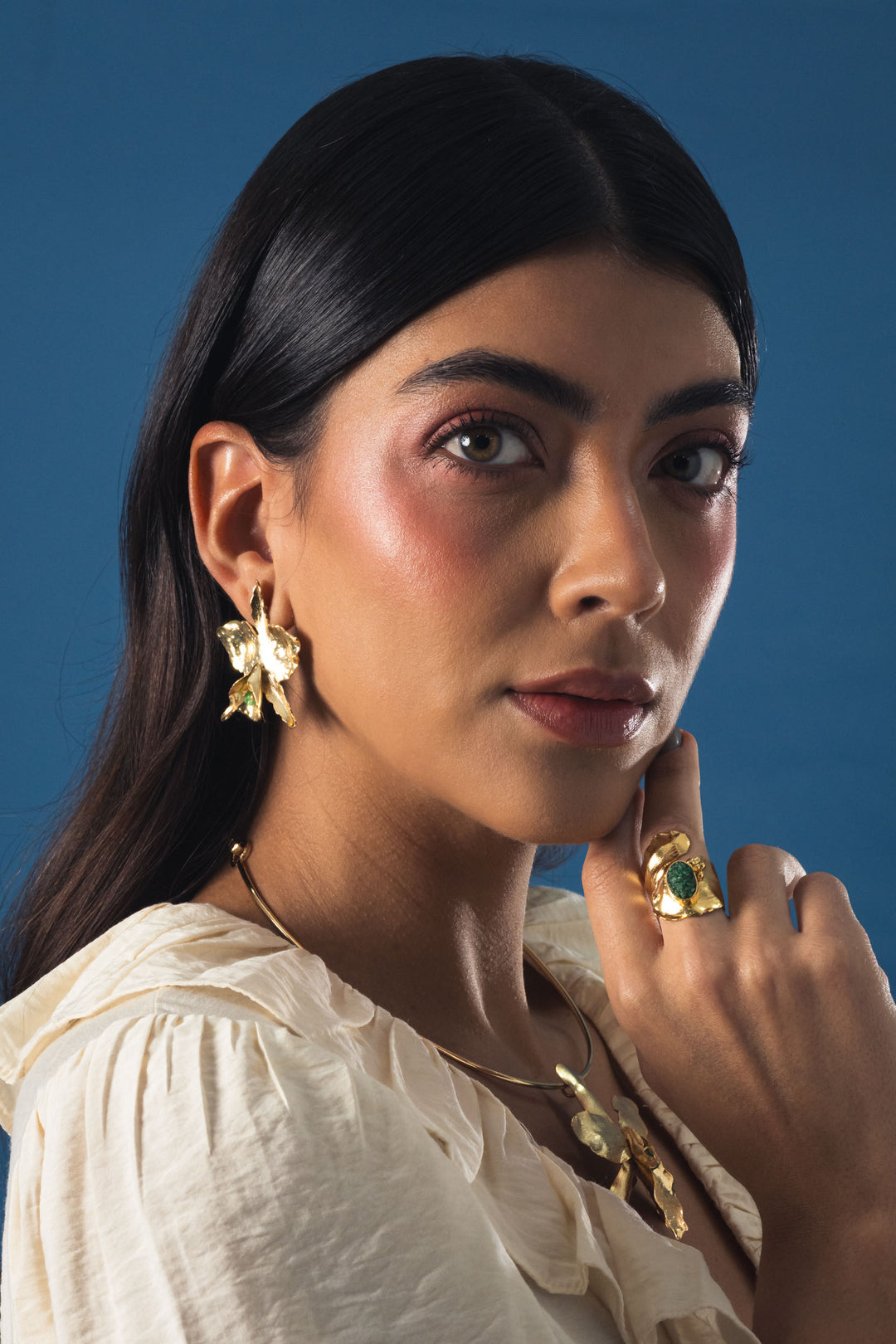 Aretes Auria Dorados