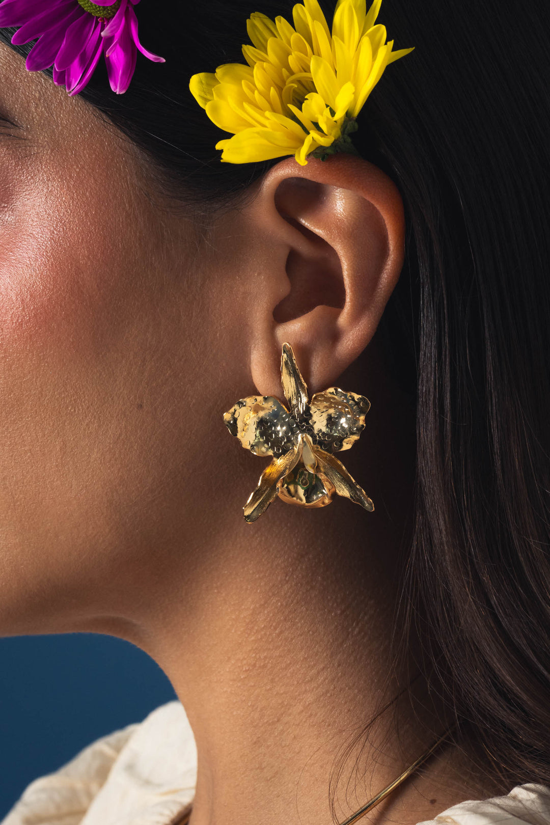 Aretes Auria Dorados