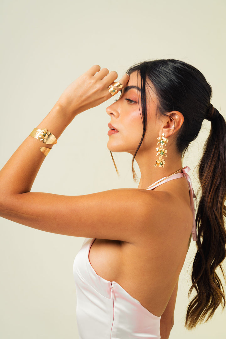 Brazalete Almaia Dorado Para Mujer