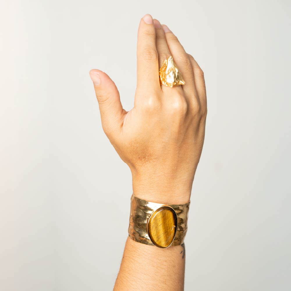 Brazalete De Medianoche Dorada