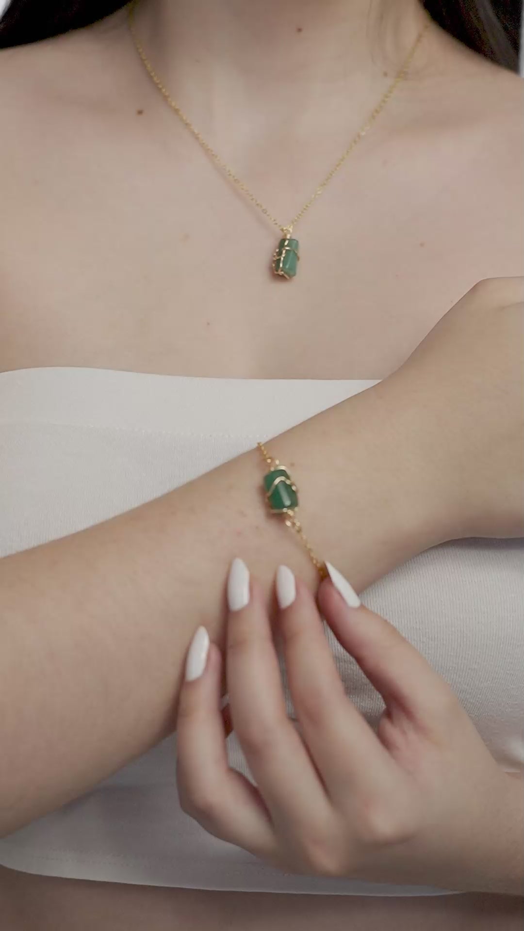 Pulsera Armonía Verde