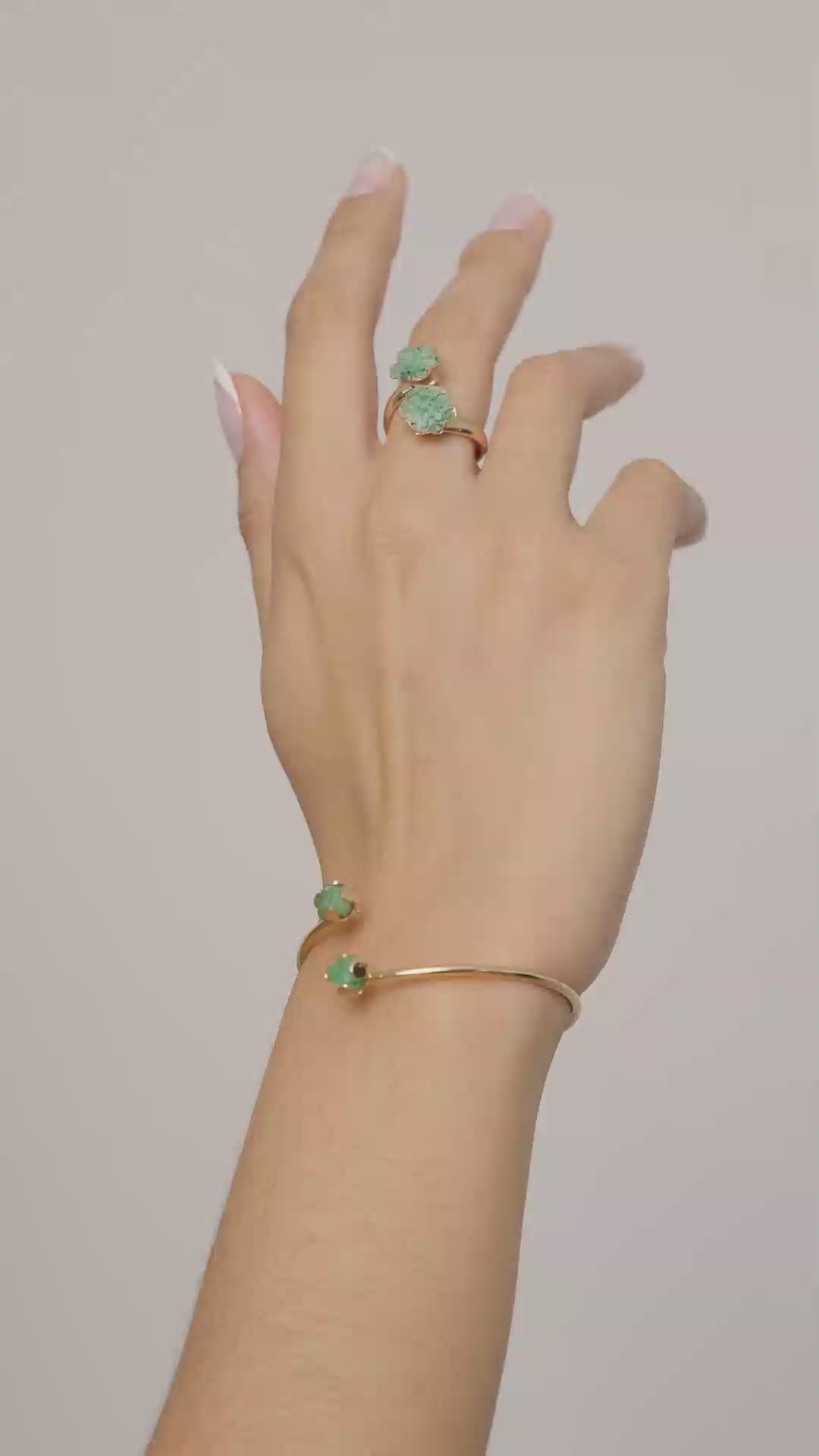 Pulsera Brazalete Umbral de Esmeralda