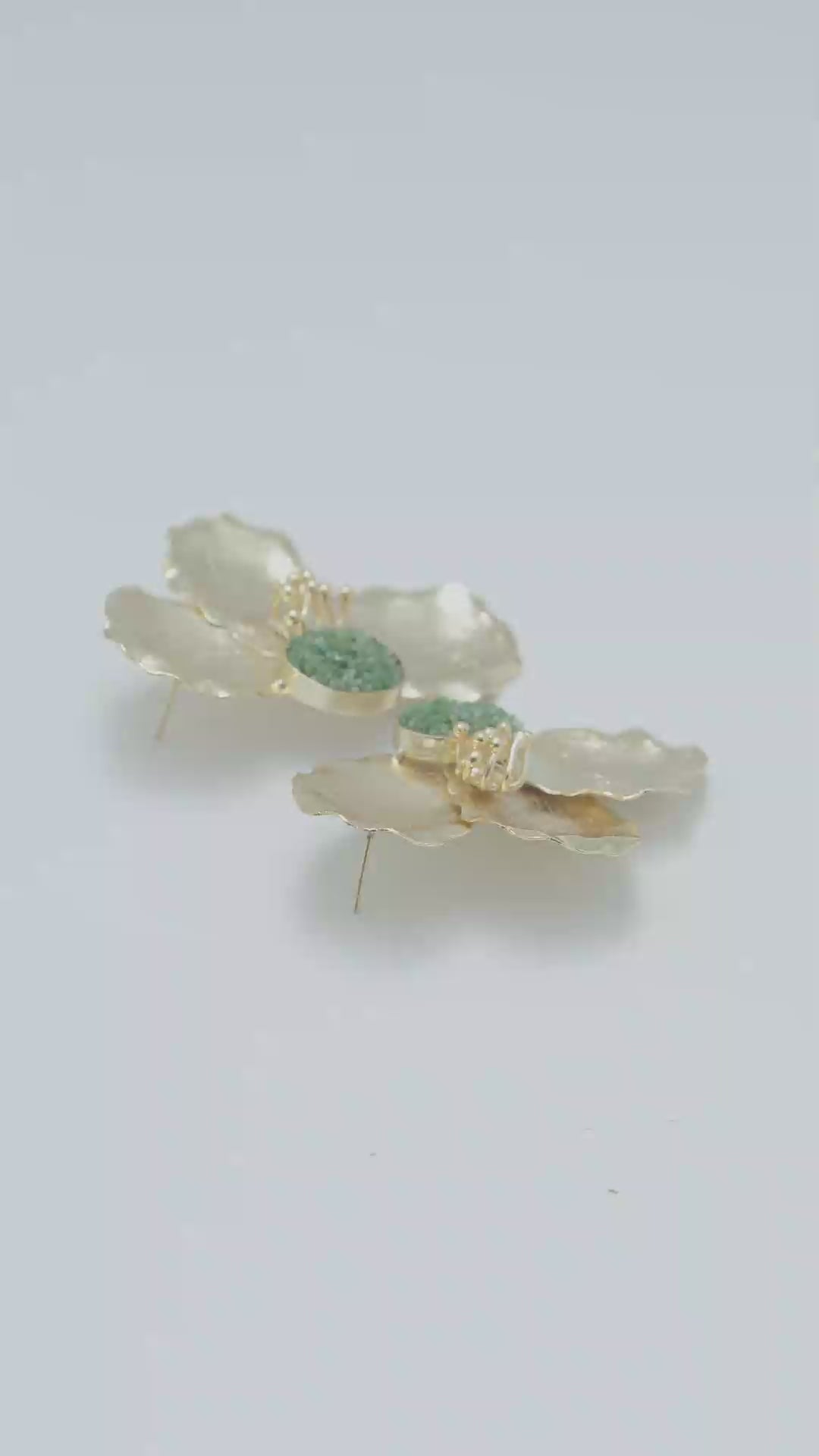 Aretes Flor Origen