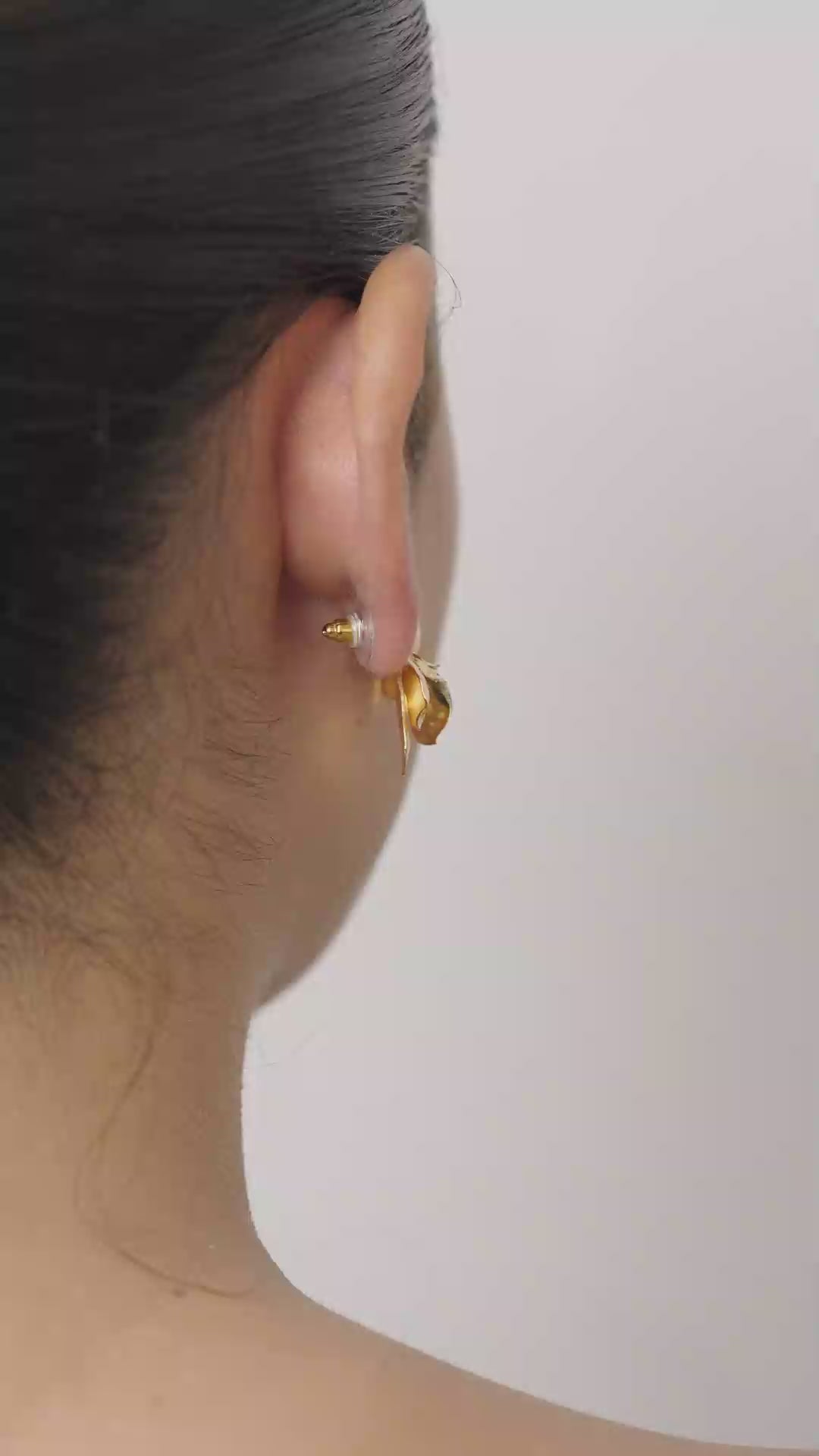 Aretes Auralia Dorados Para Mujer