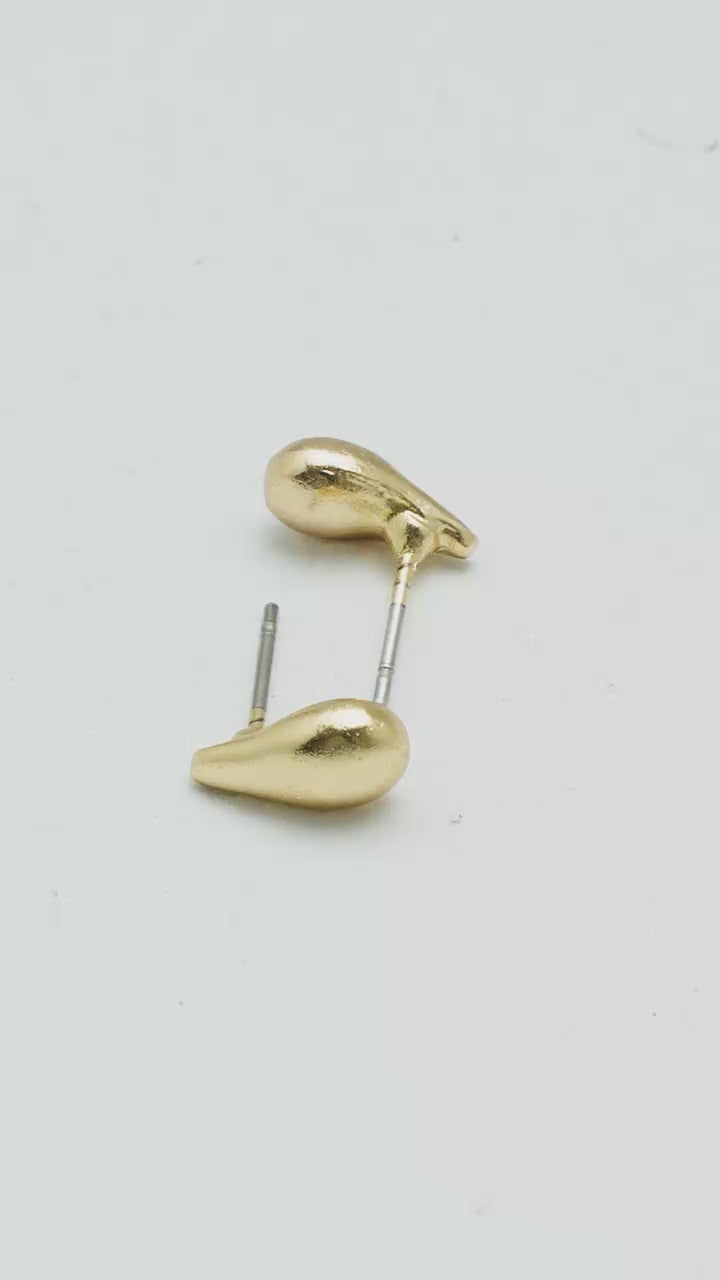 Aretes Topo Lumen Dorados