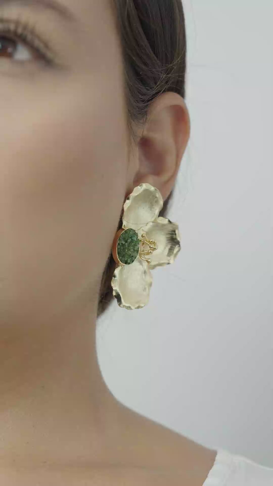 Aretes Flor Origen
