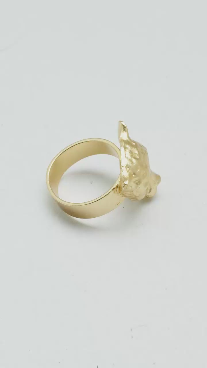 Anillo Brío Dorado