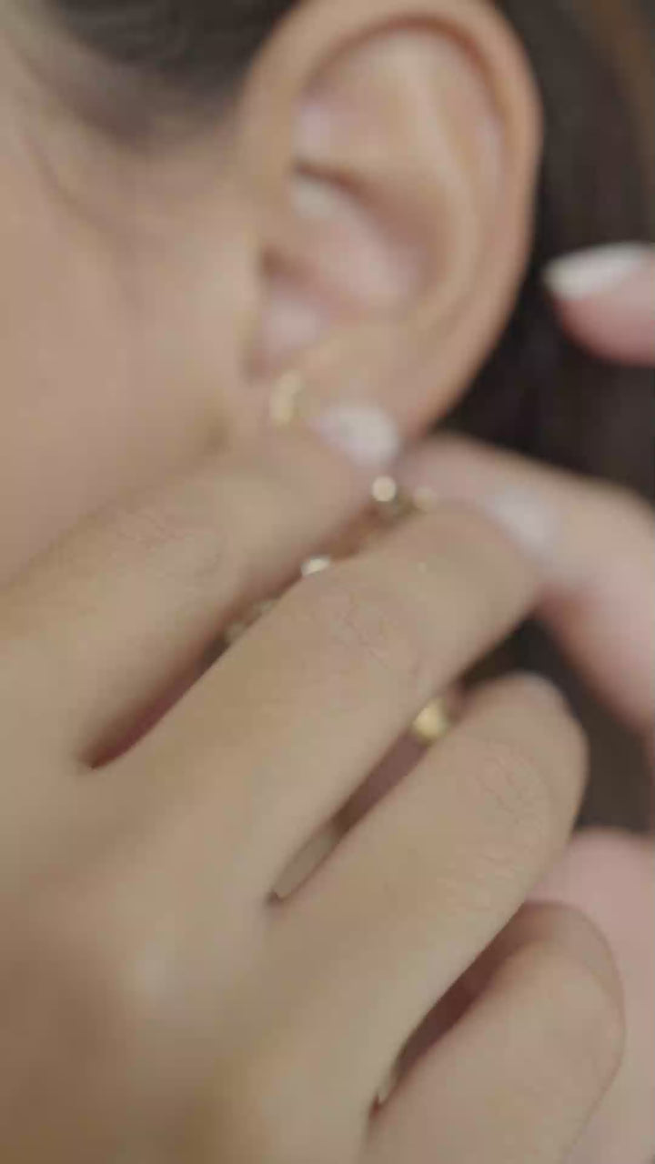 Aretes Auria Dorados